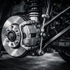 بررسی ارتباط سیستم تعلیق و ترمز در پایداری و کنترل خودرو